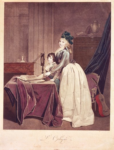 La ilusión óptica, 1794 de Louis Leopold Boilly